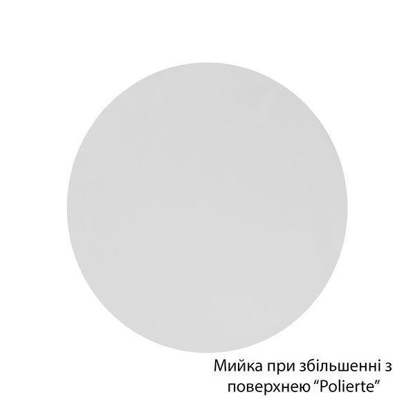Кухонна мийка накладна Kroner KRP Polierte - 5050 (0.6 мм) CV022816 фото