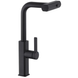 Змішувач для кухні з висувним виливом Mixxus Premium HAMMER 014 BLACK (MI6954) MI6954 фото 1