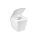 Унітаз підвісний безобідковий Kroner Eifel WHI493436 RIMLESS з сидінням Slim Duroplast / Soft-close / Quick relase (KE493436WHIR) CV029611 фото 4
