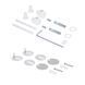 Унітаз підвісний Crow Rimless 485х340х330 мм, White, з сидінням Slim Duroplast/ Soft-close/ Quick Release QT05335171RW Qtap QT05335171RW фото 7