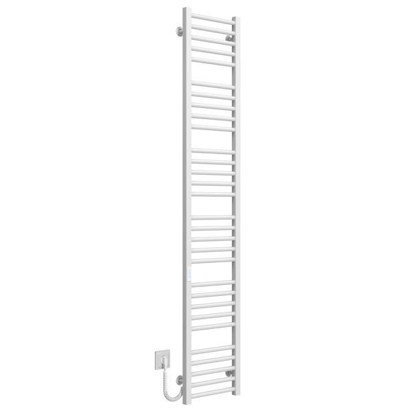Рушникосушарка електрична Lima П30 300х1800 Deffi нержавіюча сталь (Білий, WD04, Ліве підключення) A.LI.180.30.30.E.W.L.4 фото
