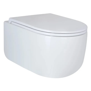 Унітаз підвісний Mixxus Premium TOPPER-0302-T3 490х360х380mm, система змиву TORNADO 3.0 (MP6599) MP6599 фото