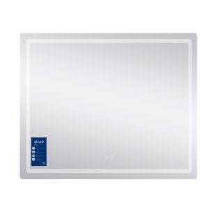 Дзеркало Qtap Mideya (MI2) 900х700 з LED-підсвічуванням Touch, з антизапотіванням, з димером, рег. яскравості QT2078NCF9070 QT2078NCF9070 фото
