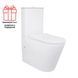Унітаз-компакт Qtap Scorpio безободковий Ultra Quiet з сидінням Soft-close QT14226088AW QT14226088AW фото 1
