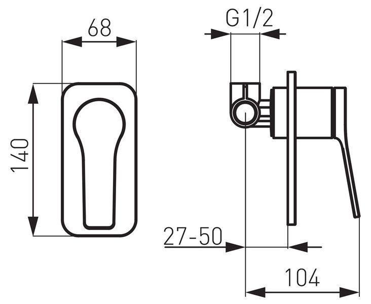 Змішувач для ванни Ferro BSC7PABL BSC7PABL фото