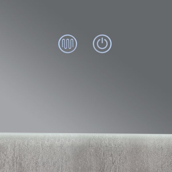 Дзеркало Qtap Taurus (TA1) 1200&times;800 мм з LED-підсвічуванням Touch, з антизапотіванням, з димером, рег. темп. кольору (3000-6500K) QTTAU120080048958 QTTAU120080048958 фото