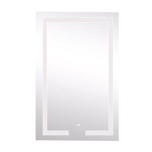 Дзеркало Lidz Kubis 500х800 з LED-підсвічуванням Touch, з антизапотіванням, з димером, рег. яскравості LD78LF9365080 LD78LF9365080 фото