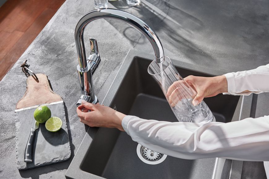 Змішувач для кухні з підключенням до фільтру Grohe Blue Pure (31722000) 31722000 фото