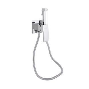 Набір для гігієнічного душу Qtap Swan Cascada прямокутний QTSWA262CRM45567 Chrome QTSWA262CRM45567 фото