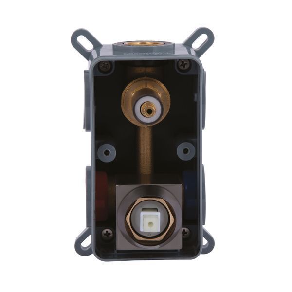 Душова система для душу Qtap Gemini прихованого монтажу на два споживачі QTGEM113GMB45698 Gunmetal Black PVD SD00051822 фото