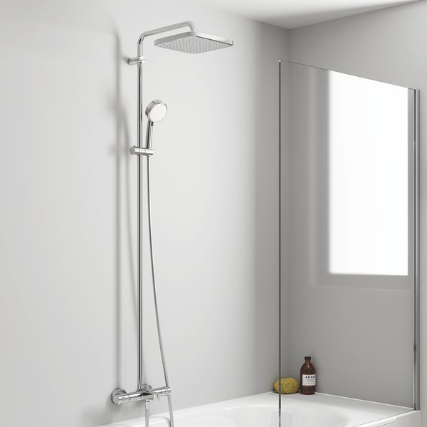 Душова система з термостатом для ванни Grohe New Tempesta Cosmop. System (26691000) 26691000 фото