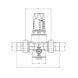 Редуктор тиску Roho R1202-075 - 3/4"НН, PN25 (1-6 бар) мембранний (RO0146) RO0146 фото 2