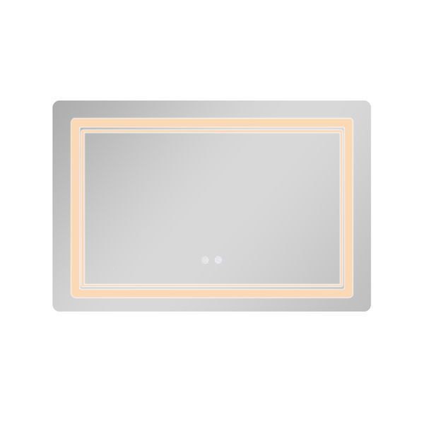 Дзеркало Qtap Cardinal (CA2) 800х600 з LED-підсвічуванням Touch, з антизапотіванням, з димером, рег. темп. кольору (3000-6500K) QT0478C806048457 QT0478C806048457 фото