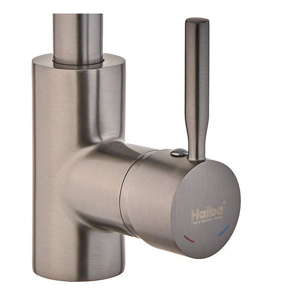 Змішувач для кухні Haiba Hans 011 Graphite (HB4000) HB4000 фото