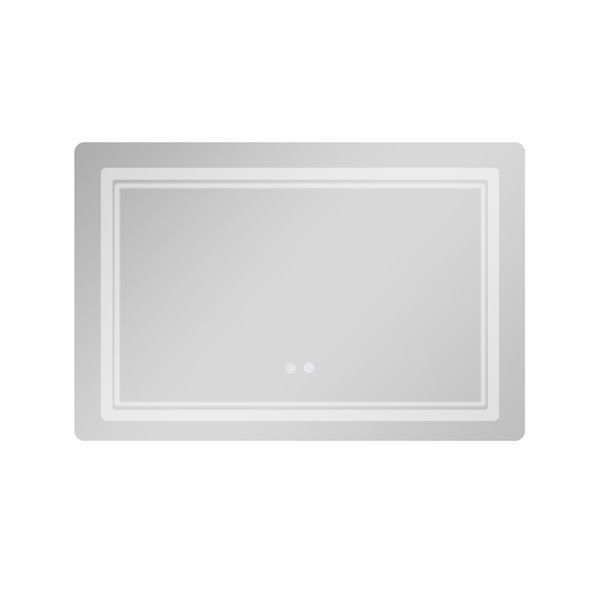 Дзеркало Qtap Cardinal (CA2) 800х600 з LED-підсвічуванням Touch, з антизапотіванням, з димером, рег. темп. кольору (3000-6500K) QT0478C806048457 QT0478C806048457 фото