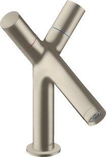 Змішувач для умивальника Axor Starck 80 Brushed Nickel 10030820 10030820 фото