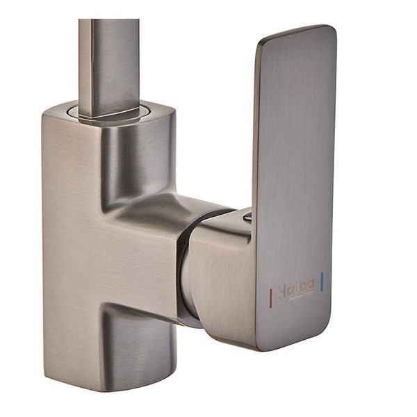Змішувач для кухні Haiba Kubus 017 Graphite (HB4008) HB4008 фото