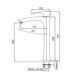 Змішувач для умивальника Koer KB-11007-01 високий (Колір хром) (KR3440) KR3440 фото 1