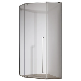 Душова кабіна без піддону Koer SR SC06-90x90x200-TR-01 прозоре скло Easy Clean 8мм, хром (KR5364) KR5364 фото