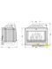 Камінна топка Uniflam 700 OPTION ECO з шибером ref. 907-775 фото 2