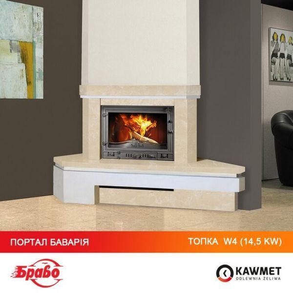 Камінна топка KAWMET W4 (14.5 kW) KAW-MET W4 фото