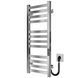 Рушникосушарка електрична Magnus П12 300х800 Deffi нержавіюча сталь (Хром, JD04, Праве підключення) A.MA.80.30.12.E.C.R.2 фото 2