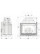 Камінна топка Uniflam 700 LUX ECO з шибером ref. 907-695 фото 2