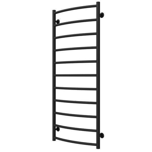 Рушникосушарка водяна Класік П11 500х1200 Deffi нержавіюча сталь (Чорний, Нижнє підключення) C.DK.120.50.11.B.A фото