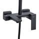 Душова система універсальна Qtap Gemini на три споживачі (з виливом) QTGEM111BLM45686 Black Matt SD00051810 фото 3