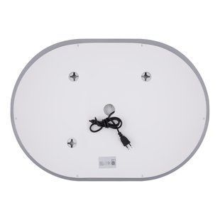 Дзеркало Qtap Gemini 500х700 з LED-підсвічуванням Touch, з антизапотіванням, з димером, рег. темп. кольору (3000-6500K) QT2578R5070 QT2578R5070 фото
