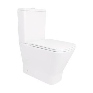 Унітаз-компакт Qtap Cardinal Ultra Quiet безободковий з сидінням Soft-close QT04222168AUQ3W QT04222168AUQ3W фото