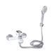 Змішувач для ванни Lidz Latwa 006 (з душовим гарнітуром) (k35) LDLAT006WHI45424 White SD00051548 фото 1