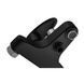 Змішувач для ванни Plamix CEZAR-009 EURO SET Matte black, зі шлангом, лійкою та кронштейном (PM0693) PM0693 фото 4