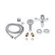Змішувач для ванни Lidz Latwa 006 (з душовим гарнітуром) (k35) LDLAT006WHI45424 White SD00051548 фото 2