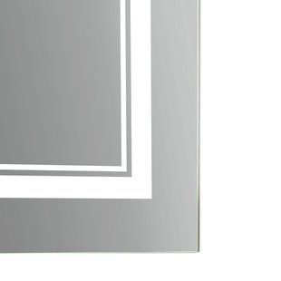 Дзеркало Qtap Cardinal (CA1) 800х500 з LED-підсвічуванням Touch, з антизапотіванням, з димером, рег. темп. кольору (3000-6500K) QT0478C5080 QT0478C8050 фото