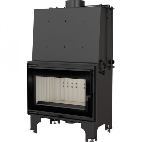 Камінна топка Kratki AQUARIO O16 PW GLASS (16 кВт) AQUARIO/O/16/PW/W/DG фото