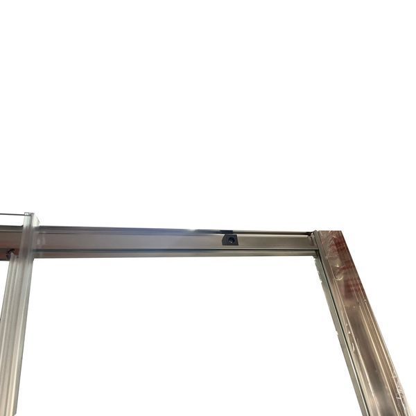 Душова кабіна без піддону Koer SR SC04-100x100x195-TR-01 прозоре скло Easy Clean 5мм, хром (KR5361) KR5361 фото