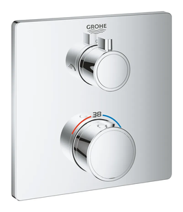 Термостат прихованого монтажу на 2 споживача Grohe Grohtherm Convent. Concealed (24079000) 24079000 фото