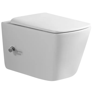 Унітаз-біде підвісний Mixxus Premium QUADRO-1301-R 510x350x345mm система змиву RIMLESS (MP6658) MP6658 фото