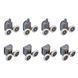 Душова кабіна з низьким піддоном Mixxus CUBIC SCT01-90x90x195-FB CHROME матове скло 4мм (MI6903) MI6903 фото 4