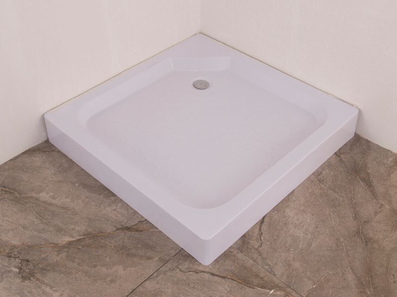 Душова кабіна з низьким піддоном Mixxus CUBIC SCT01-90x90x195-FB CHROME матове скло 4мм (MI6903) MI6903 фото