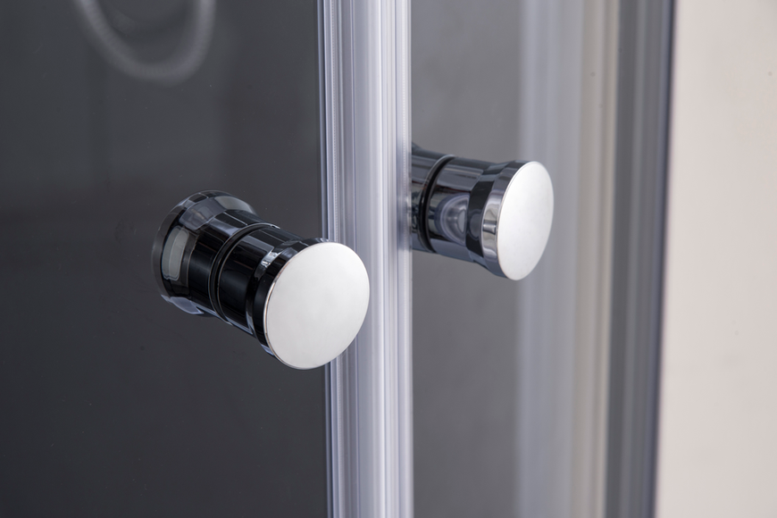 Душова кабіна з низьким піддоном Mixxus CUBIC SCT01-90x90x195-FB CHROME матове скло 4мм (MI6903) MI6903 фото