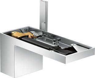 Змішувач для умивальника Axor MyEdition 70 Chrome/Glass 47012000 47012000 фото