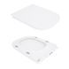 Унітаз-компакт Qtap Presto Quadro безободковий з сидінням Soft-close QT24221215AW QT24221215AW фото 8