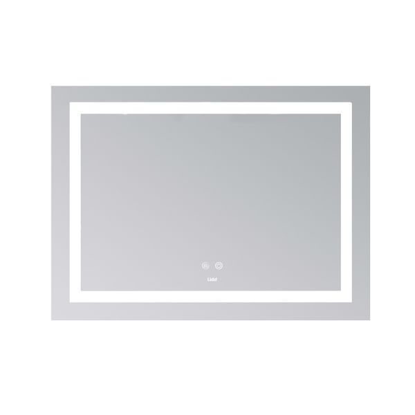 Дзеркало Lidz Kubis (KU1) 900х700 з LED-підсвічуванням Touch, з антизапотіванням, з димером, рег. яскравості LD78LF904907048451 LD78LF904907048451 фото