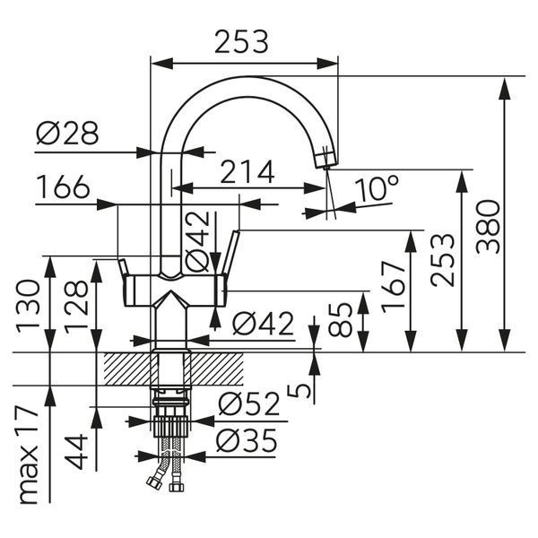 Змішувач для кухні Ferro Filtrata BFT41 BFT41 фото
