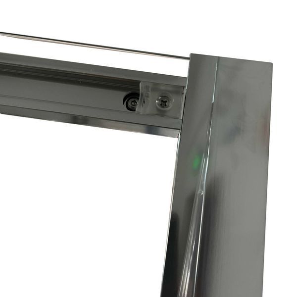 Душова кабіна без піддону Koer SR SC03-90x90x200-TR-02 прозоре скло Easy Clean 6мм SS Color (KR5680) KR5680 фото