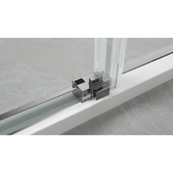 Душова кабіна без піддону Koer SR SC03-90x90x200-TR-02 прозоре скло Easy Clean 6мм SS Color (KR5680) KR5680 фото