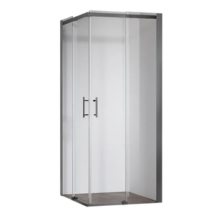 Душова кабіна без піддону Koer SR SC03-90x90x200-TR-07 прозоре скло Easy Clean 6мм, графіт (KR5359) KR5359 фото
