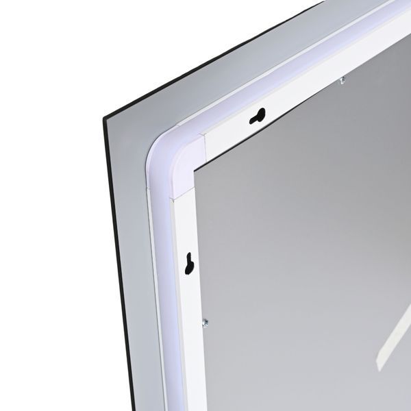 Дзеркало Qtap Taurus (TA1) 1000&times;800 мм з LED-підсвічуванням Touch, з антизапотіванням, з димером, рег. темп. кольору (3000-6500K) QTTAU100080048956 QTTAU100080048956 фото